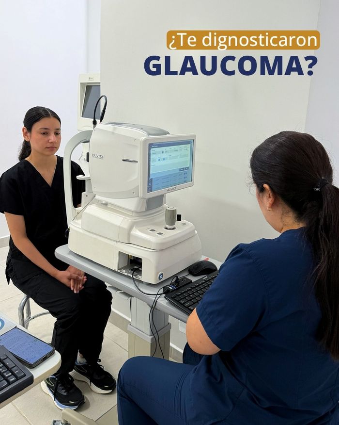 ¿Te diagnosticaron glaucoma? Examen con equipo de diagnóstico en la Clínica Estudios Oftalmológicos.